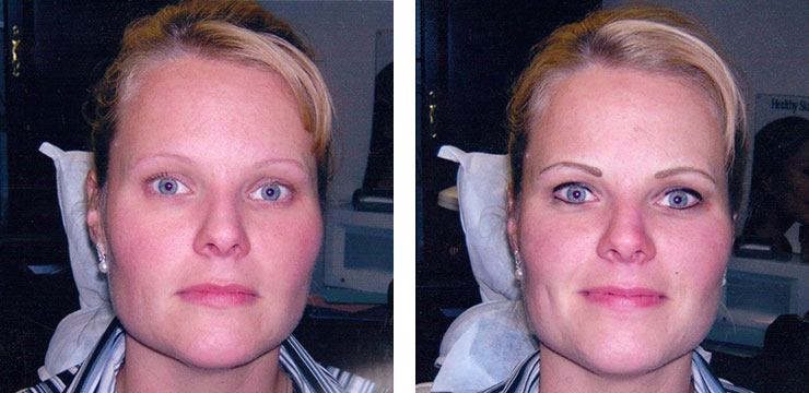 Before and After - Eyebrows & Eyes